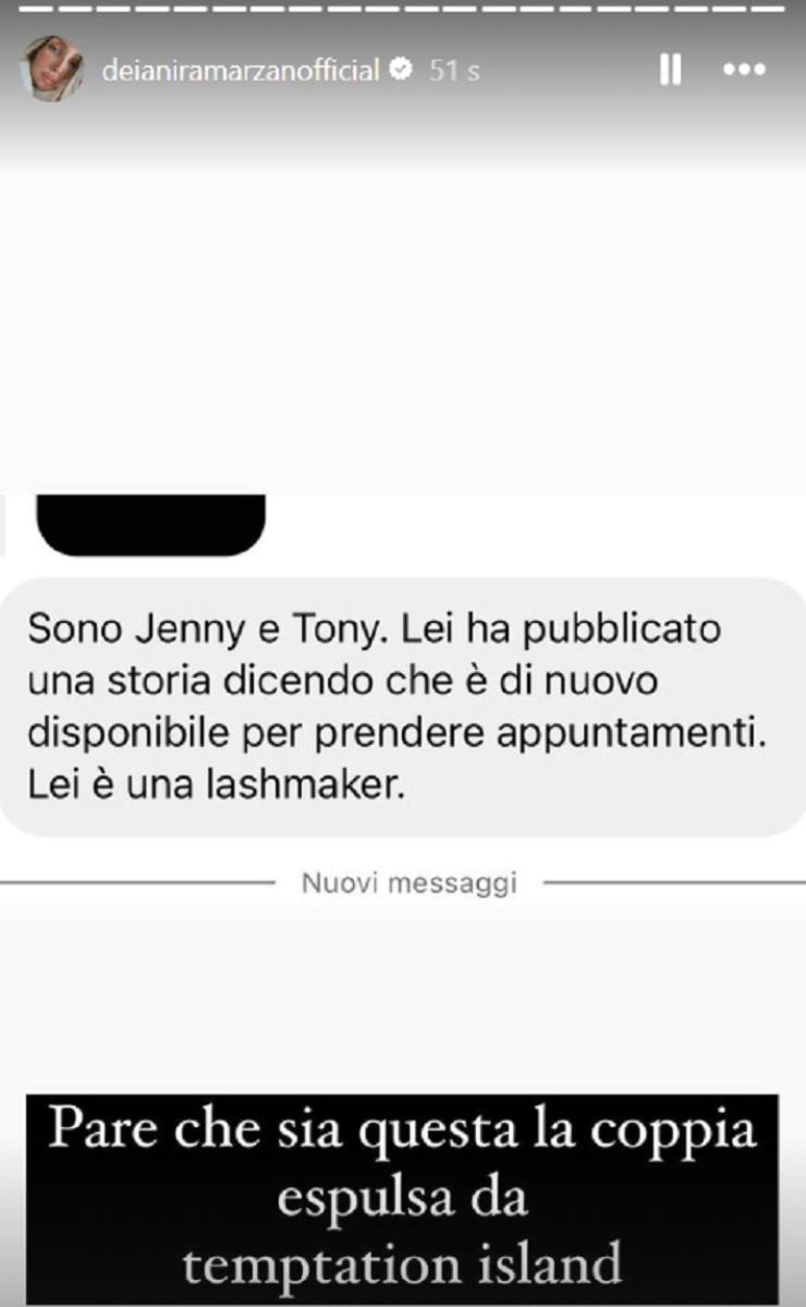 temptation island coppia espulsa